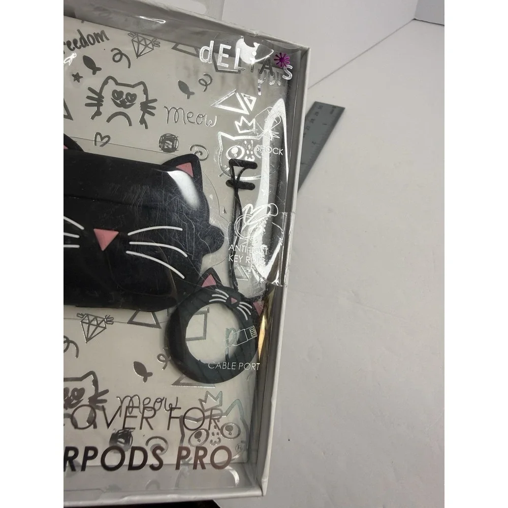 Black Cat Silicone Case Cover For Apple iPod Pro– Fits Gen 1 – New in Box